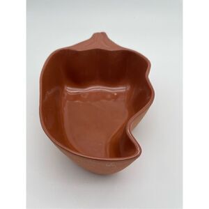 Vintage Terracotta Pepper Shaped Roaster / Salsa Pan Serveware